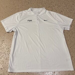 Nike Court DriFit Tennis Blade Polo RUN Swoosh Challenge Preppy Limited XL